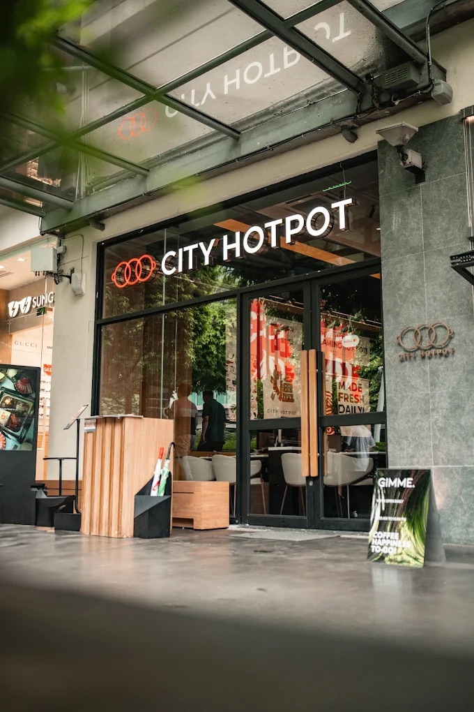 City Hotpot storefront at Bonifacio High Street